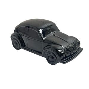 VTG Avon Glass Spicy Aftershave Cologne Bottle Volkswagen Beetle Car, Empty